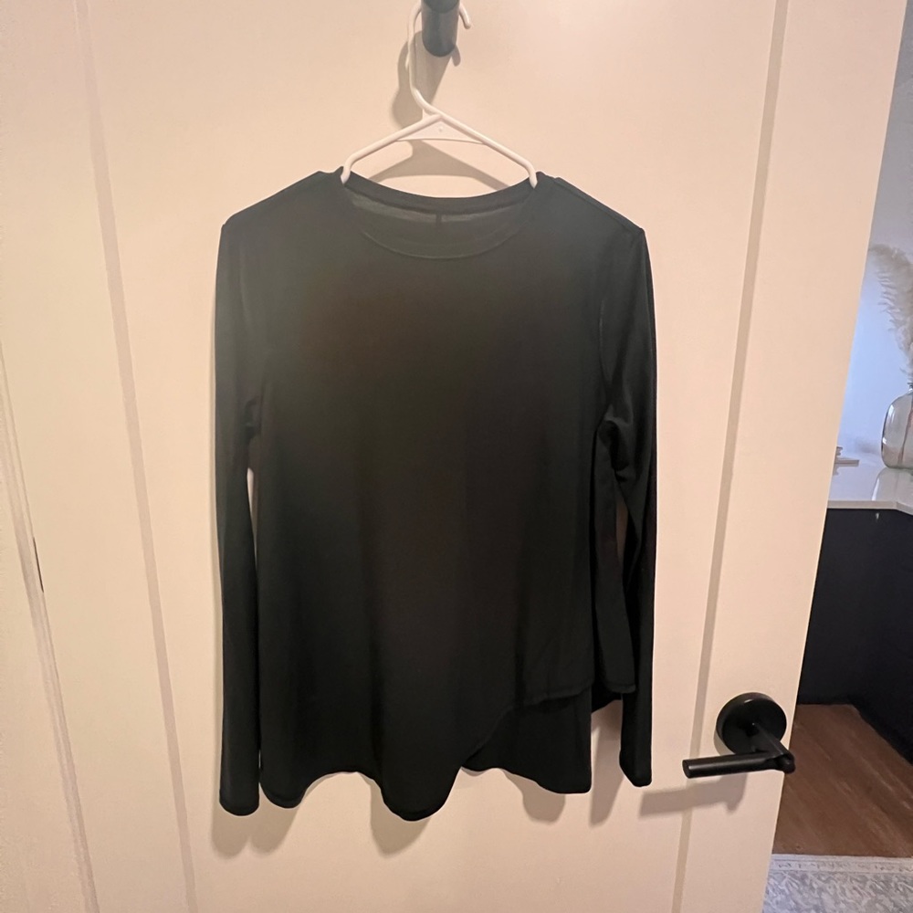 lululemon cotton long sleeve tee